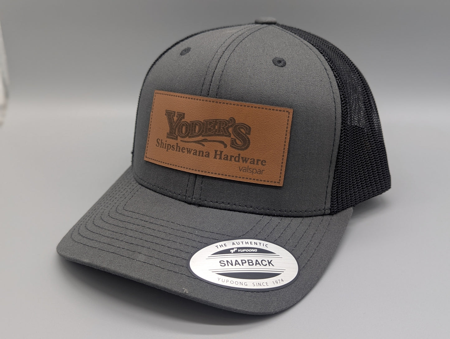 Yoder's Shipshewana Hardware Laser-Engraved Trucker Cap