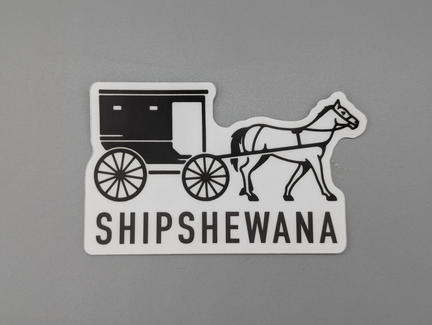 Vinyl Waterproof Shipshewana Stickers