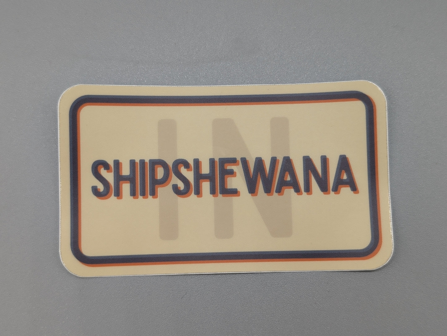 Vinyl Waterproof Shipshewana Stickers