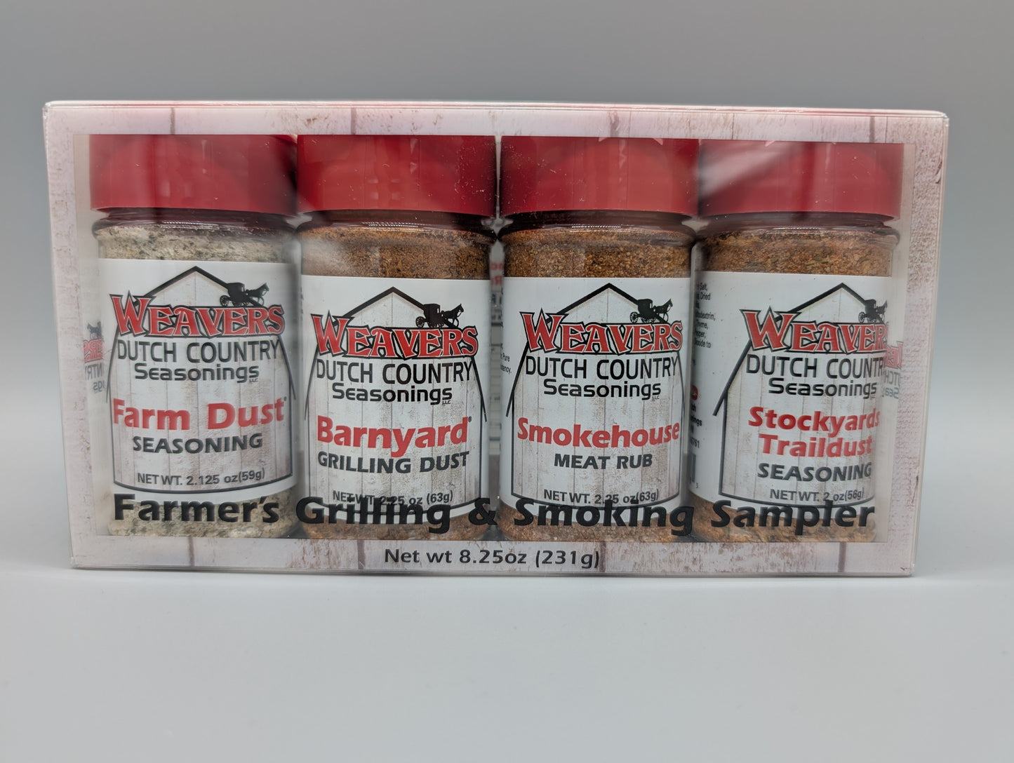 Weaver's Seasonings Farmer's Grilling & Smoking Sampler