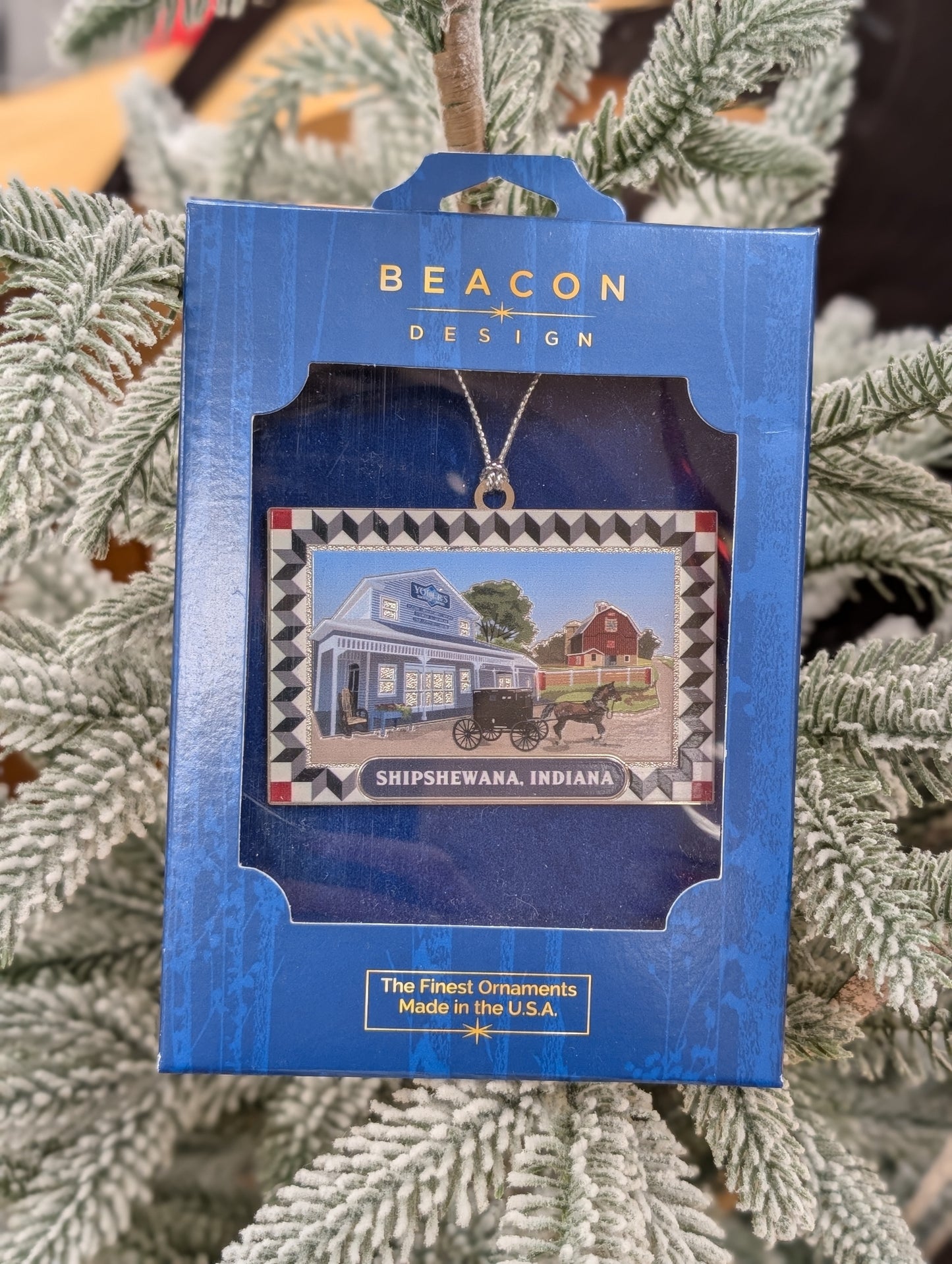 Yoder's Shipshewana Hardware Boxed Ornament