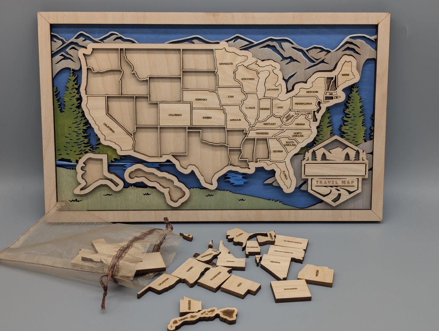 United States Travel Map