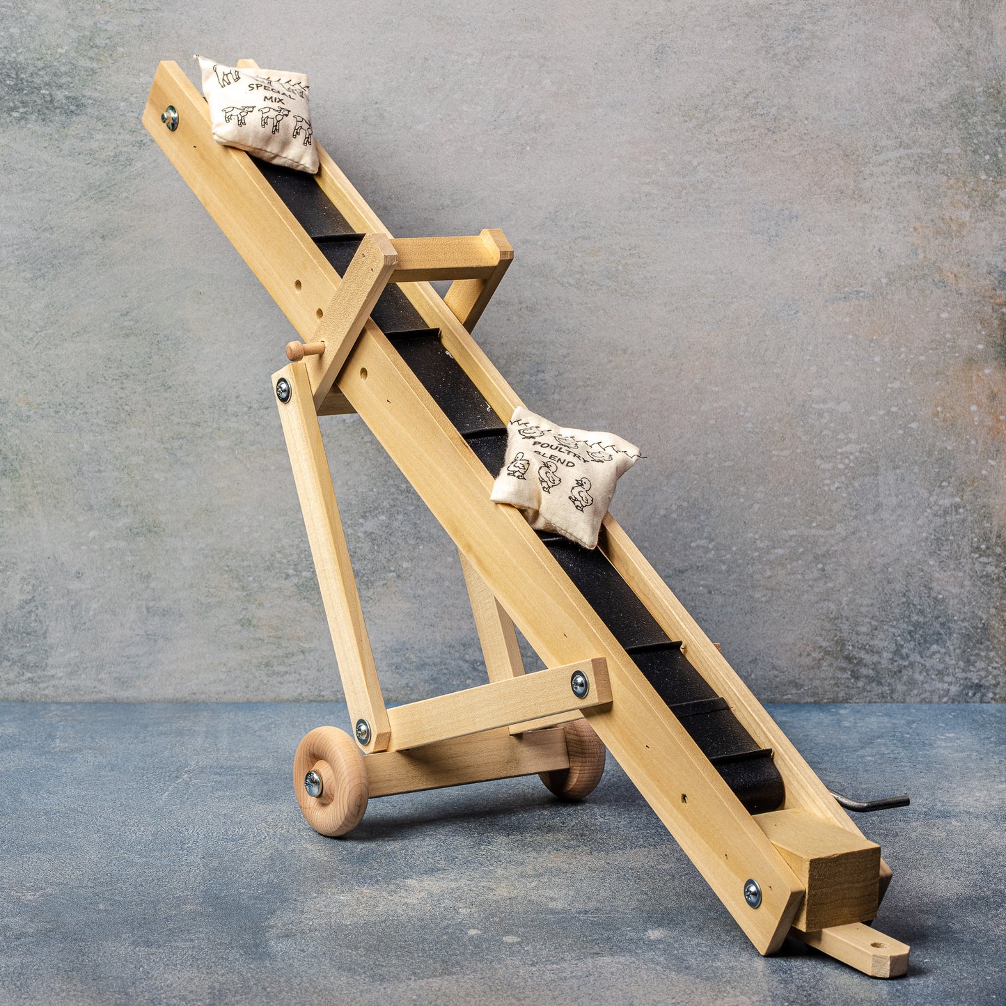 Owl Toy Craft Adjustable Wooden Elevator Toy