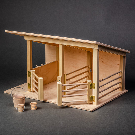 Owl Toy Craft Wooden Horse Stable Toy