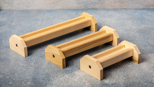Owl Toy Craft Wooden Feed Trough Toy, Set of 3