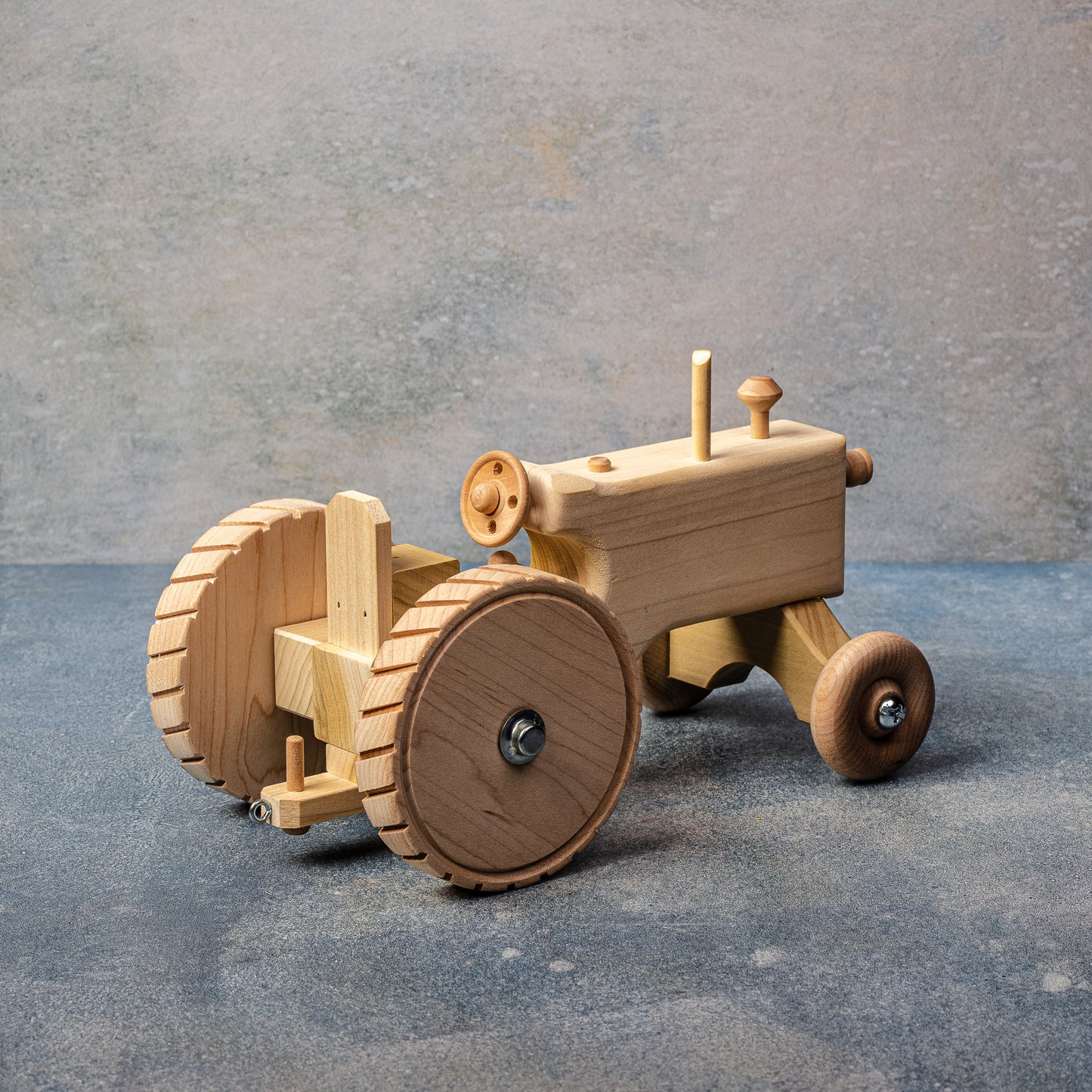 Owl Toy Craft Wooden Tractor Toy