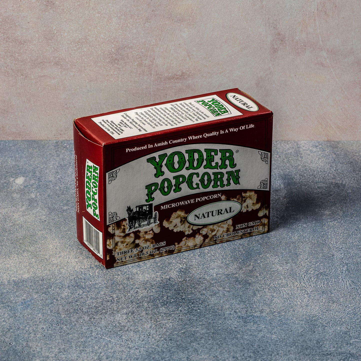 Yoder Popcorn 10.5oz Natural Microwave Popcorn, 3 pack