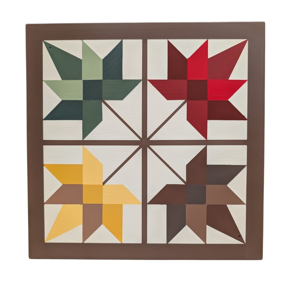 24" x 24" Locally Hand-Painted Barn Quilts