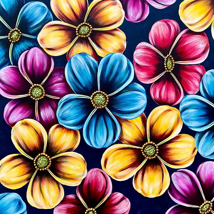 DCW Inspired Canvas Coin Purse