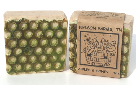 4oz Apple & Honey Goat Milk Soap