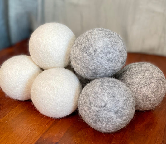 Scented Wool Dryer Balls, Set of 3