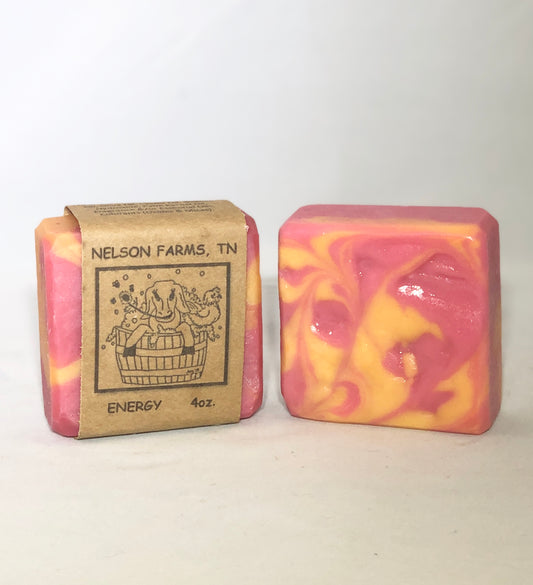 4oz Goat Milk Energy Soap