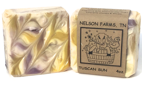 4oz Goat Milk Tuscan Sun Soap