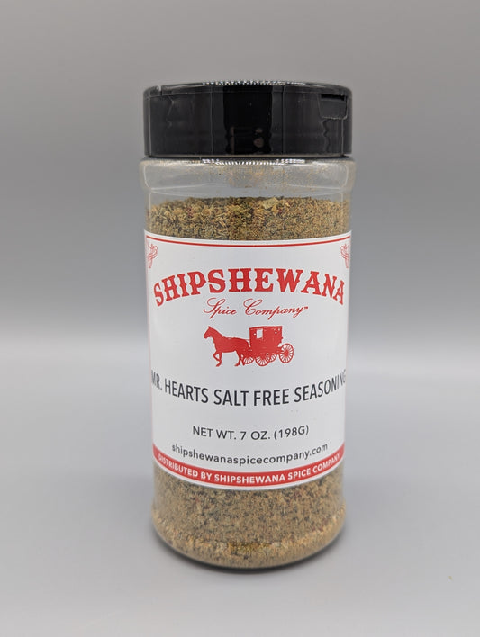 Shipshewana Spice Company 7oz Mr Hearts Salt-Free Seasoning