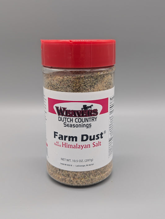Weaver's Dutch Country 10.5oz Farm Dust with Himalayan Salt