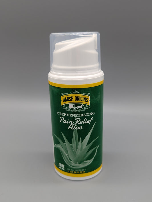 Amish Origins 3.5oz Deep Penetrating Pain Relief Aloe