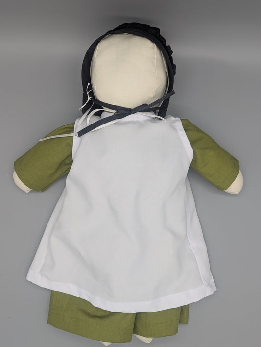 Locally Handmade Amish Girl Cloth Doll