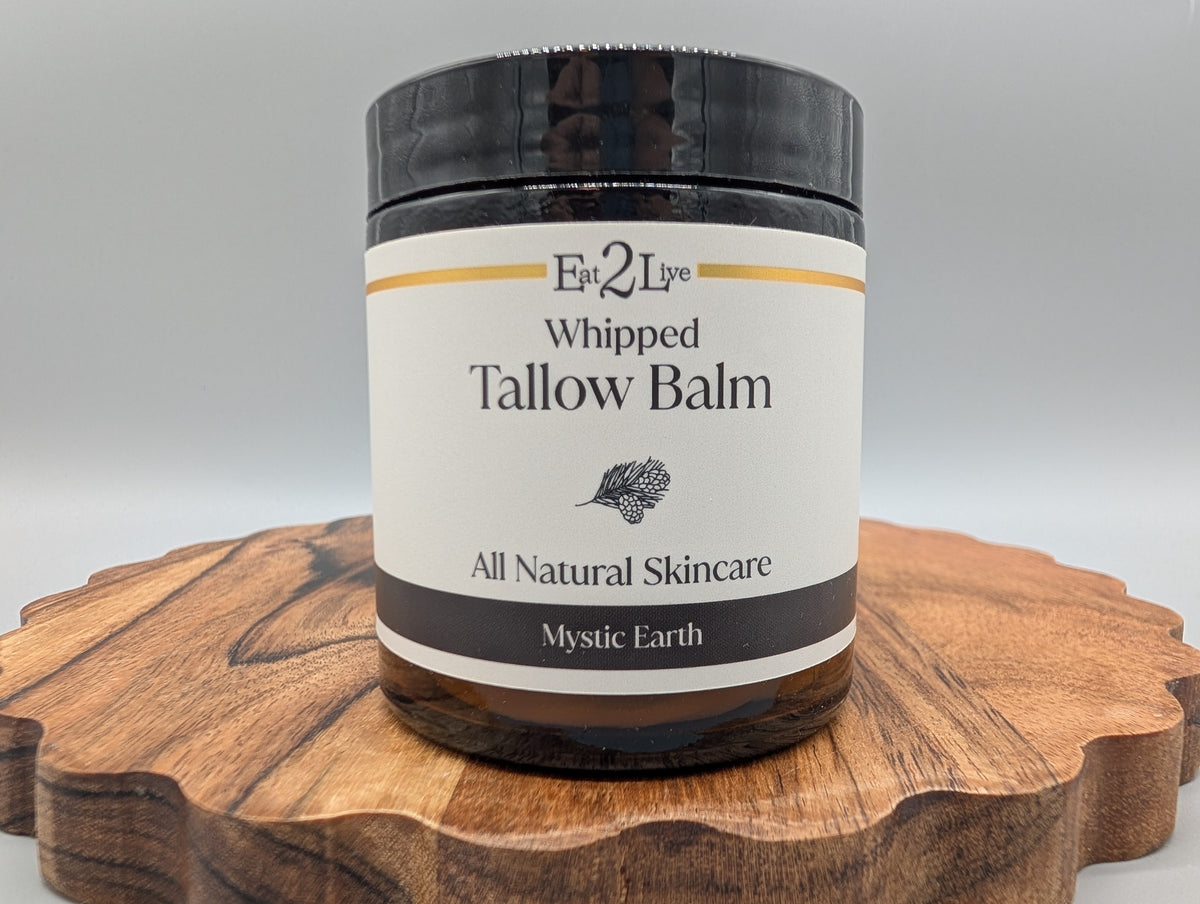 Eat 2 Live 4oz Mystic Earth Whipped Tallow Balm