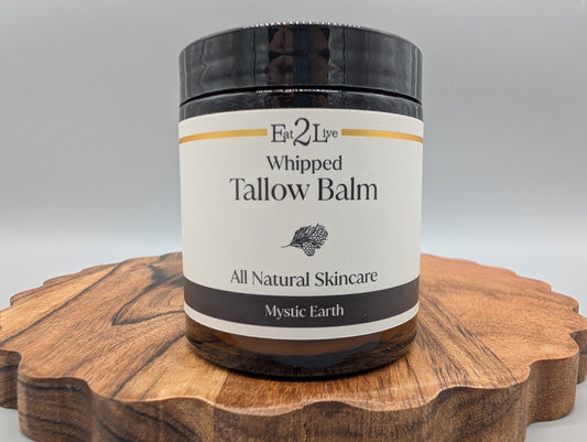 Eat 2 Live 4oz Mystic Earth Whipped Tallow Balm