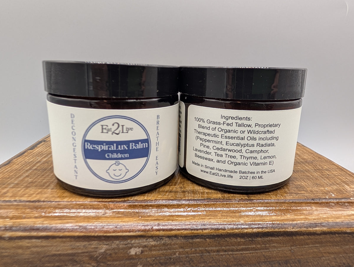 Eat 2 Live 2oz RespiraLux Balm