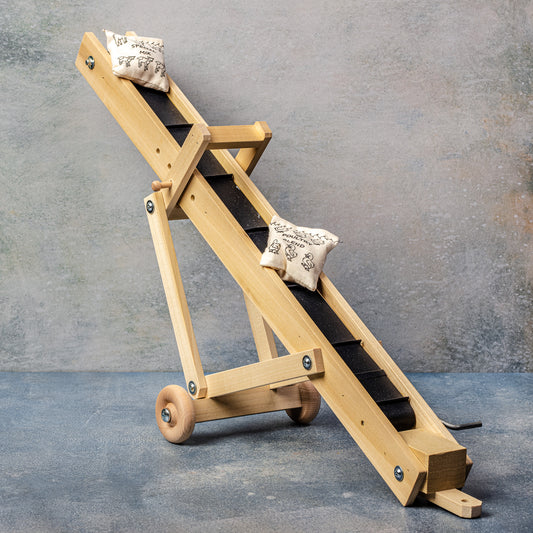 Owl Toy Craft Adjustable Wooden Elevator Toy