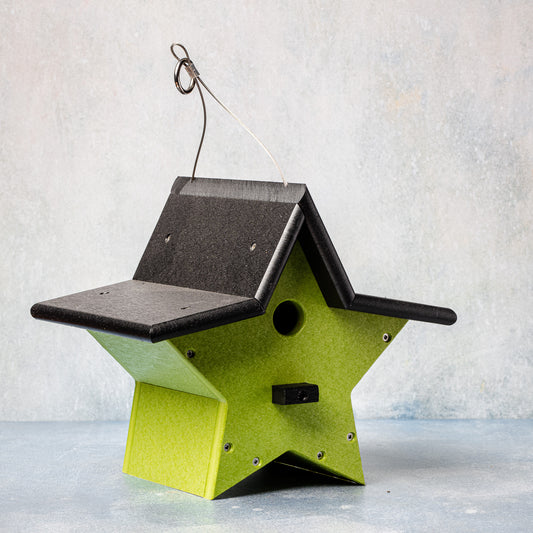 Green Meadow Star Wren Bird House