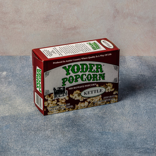 Yoder Popcorn 10.5oz Microwave Kettle Corn, 3pk