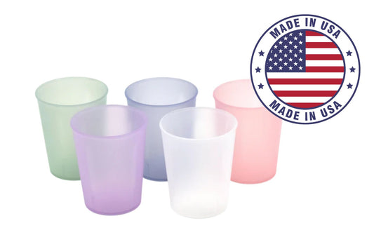 10oz No-Tip Plastic Tumblers, 5pk