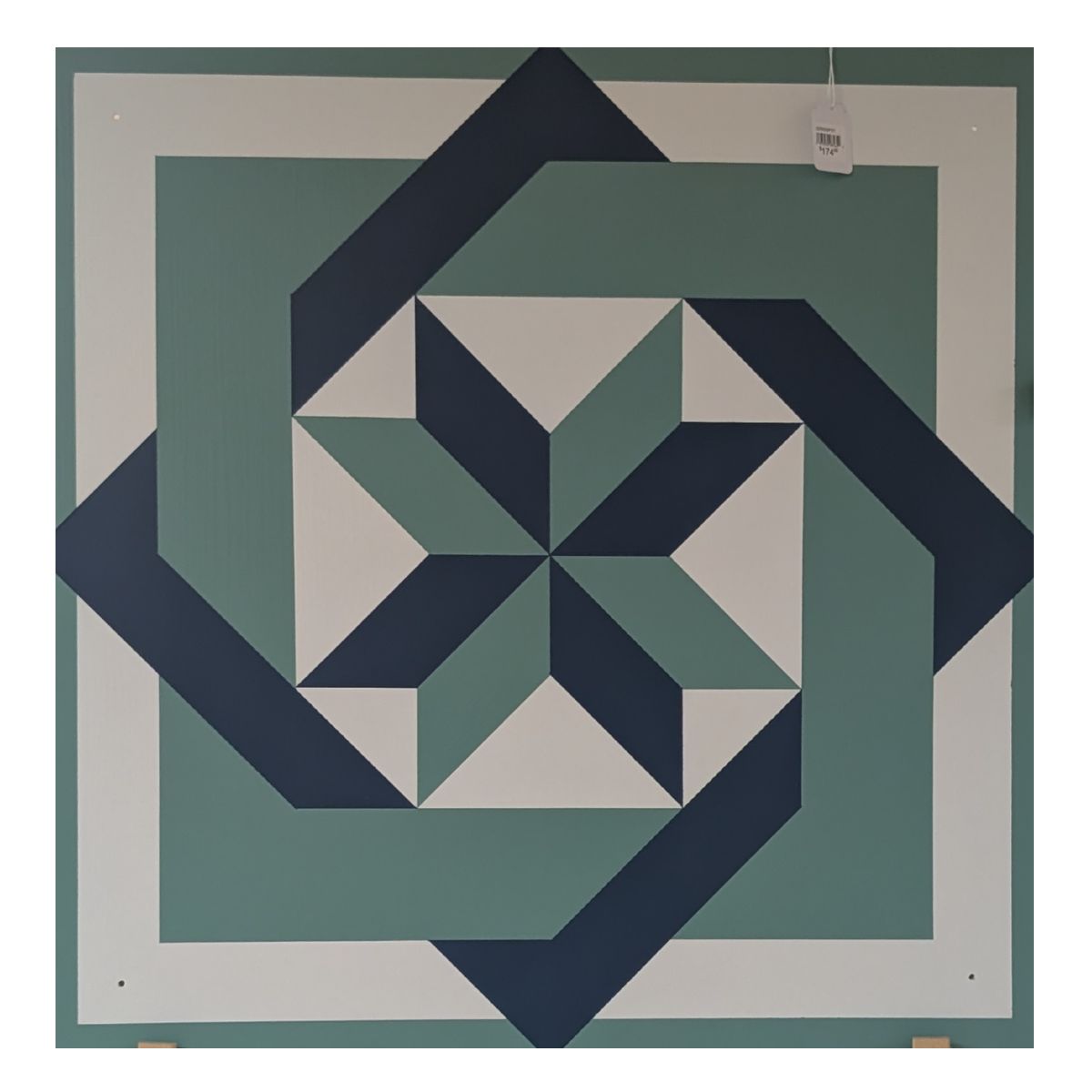 12" x 12" Locally Hand-Painted Barn Quilts