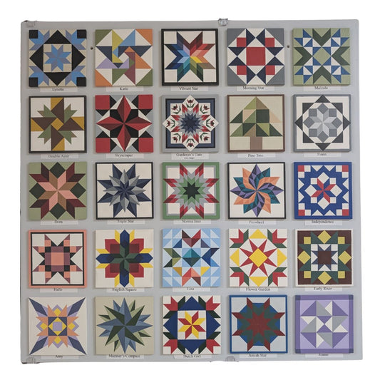 24" x 24" Locally Hand-Painted Barn Quilts