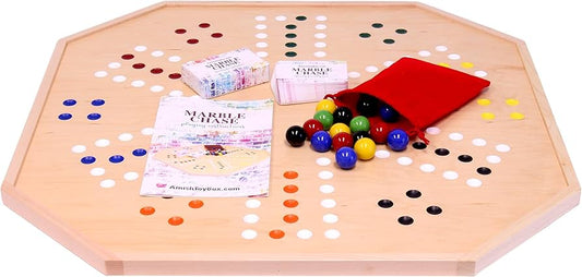 4-6 Player Marble Chase Game
